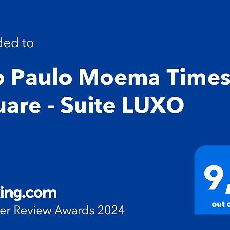 Sao Paulo Moema Times Square - Suite Luxo Extérieur photo